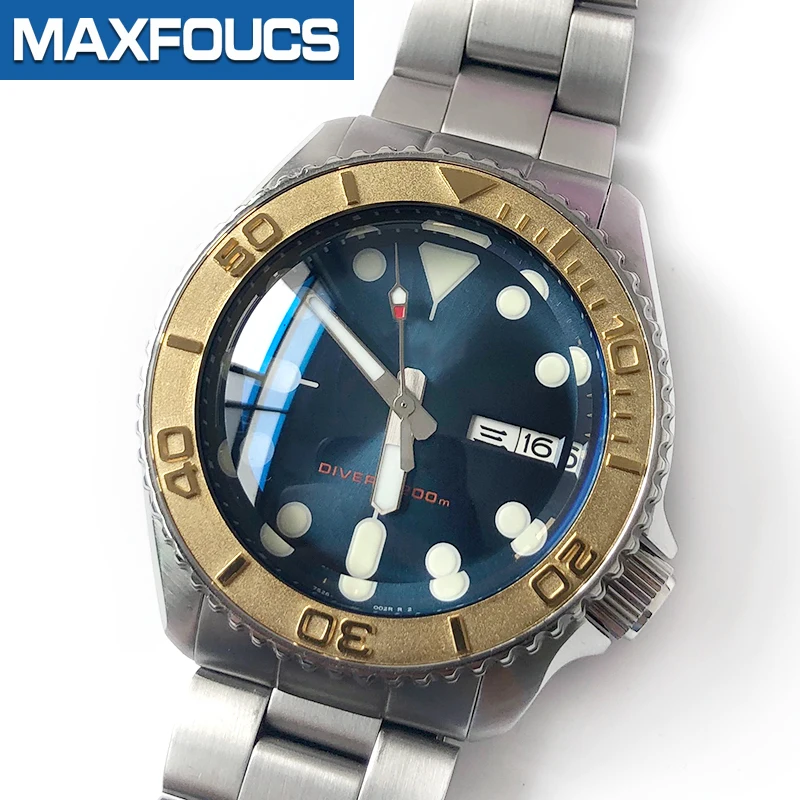 Flat Brass Bezel Insert 38*31.5mm MOD Parts For SKX007