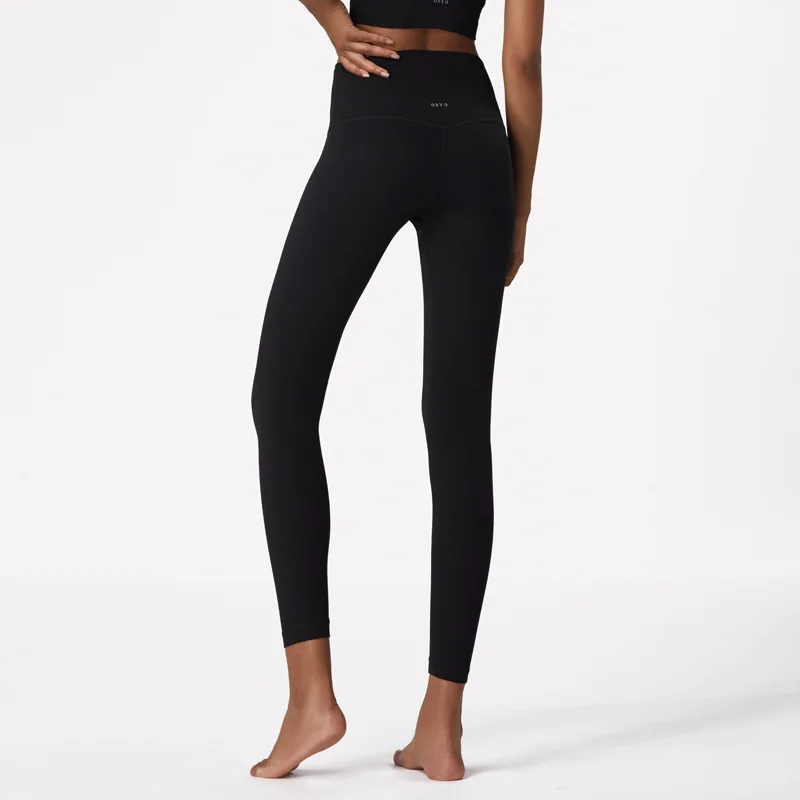 Sports Pants Women Leggings High Waist Peach Hips Gym Leggings Quick-drying Sports Stretch Fitness Pants