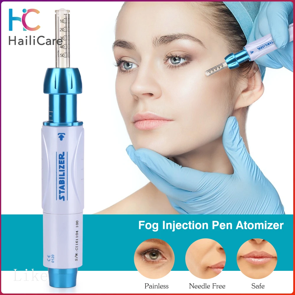 

High Pressure Hyaluronic Acid Import Atomizer Skin Moisturizing Face Lifting Wrinkle Removal Fuller Lips Plumper Skin Care Tool