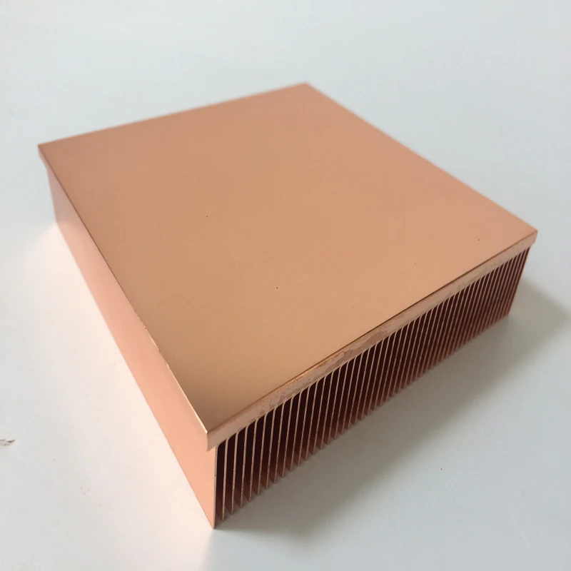 Dissipador de Calor de Cobre Puro Faça Você Mesmo Dissipador de Calor com Chip Eletrônico Led ic Ram - Imagem 4