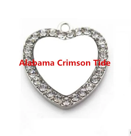 Настраиваемые стеклянные амулеты-подвески Alabama для браслетов DIY& Ожерелья& серьги& цепочка для ключей изготовление ювелирных изделий 20 шт./лот