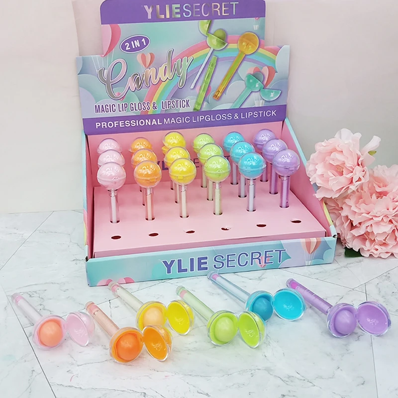 2 in 1 Lip Balm Lip gloss Lipstick Cosmetics lip balm lip gloss lip makeup