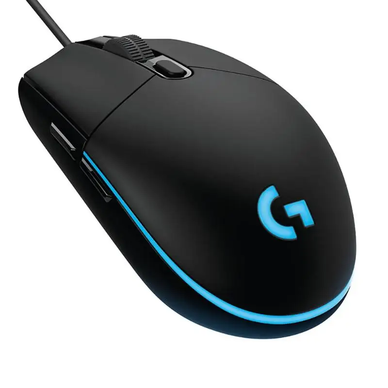 Оригинальная игровая проводная мышь logitech G102, оптическая проводная мышь USB