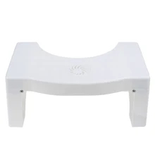1 шт. белый складной пластиковый табурет для ног на корточки табурет для ванной комнаты анти запор для детей