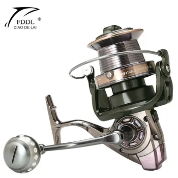 

CTS Oblique 14+1BB Fishing Reel Spinning Wheel Carp Double Bearing Fishing Vessel Sea 9000-12000 Series Spinning Reel Catfish