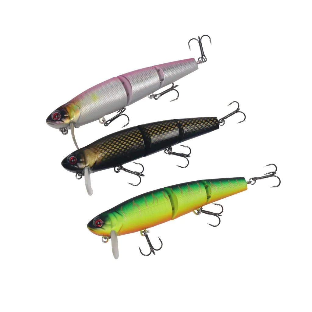 1 шт. приманка для рыбной ловли Minnow 4,9 дюймов мульти шарнирные секции Crankbait искусственная жесткая приманка басовый Троллинг Щука инструменты для ловли карпа 11