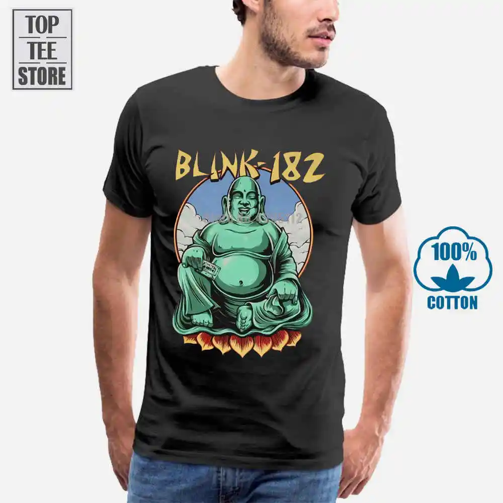 Licensed Official Blink 182 Buddha T 
