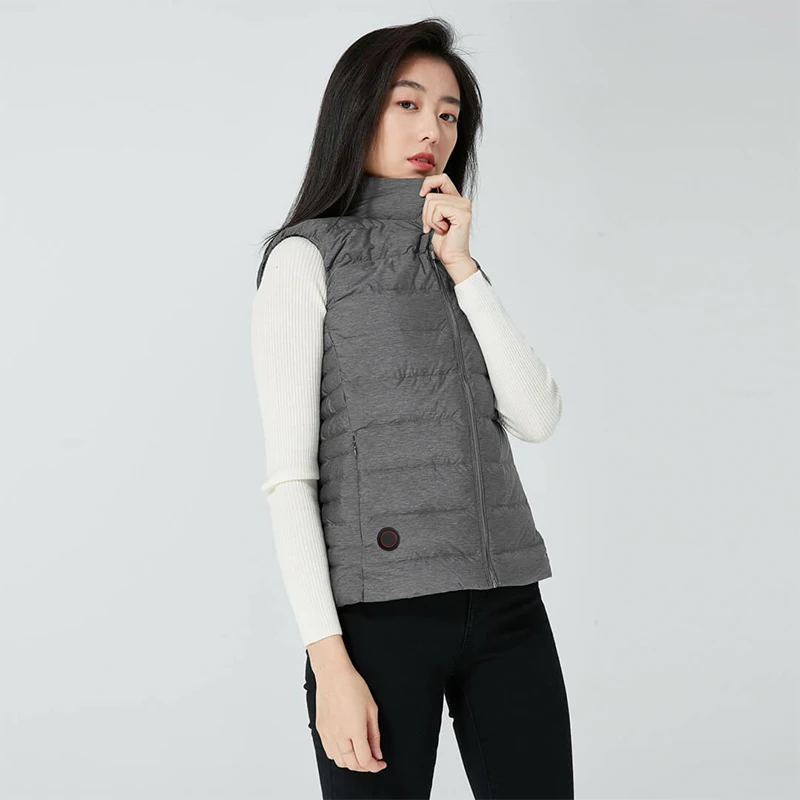  Xiaomi mijia Graphene Electric USB Warm Back Goose Down Vest Heating Jacket Racing Coat Best For Wi