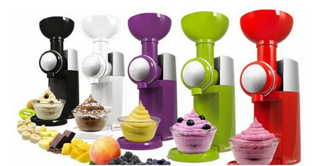 Автоматическая электрическая машина для приготовления мороженого DIY семейный