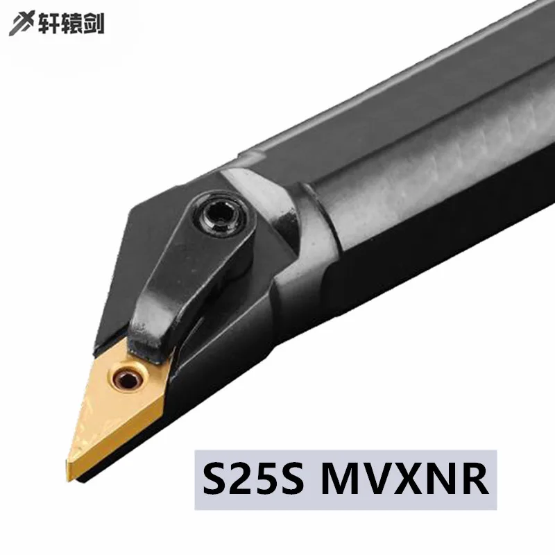 

1PC S25S-MVXNR16 MVXNL16 Lathe MVXNR MVXNL Drill Pipe VXMG16 Internal Carbide Insert Turning Tool Holder