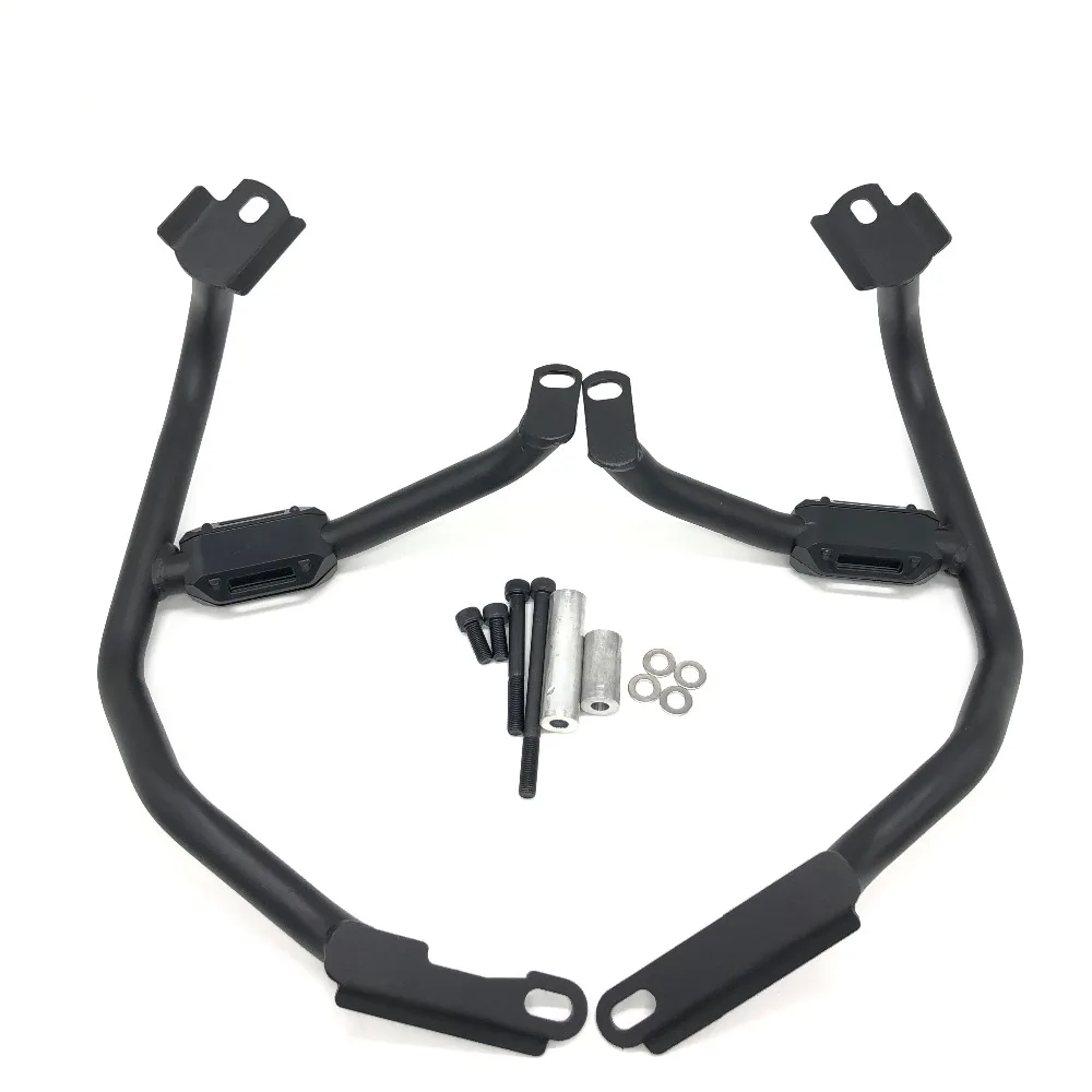 Motorcycle Accessories Steel Metal Engine Bumper Guard Protection Highway Crash Bars Protector Z400 Z 400 (7)