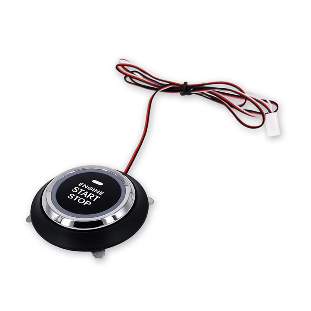 Auto Car Alarm Car Engine Push Start Button RFID Lock Ignition Starter Keyless Entry Start Stop Immobilizer Anti-theft System 5