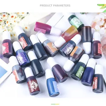 

20 Color Epoxy & UV Resin Pigment Universal Resin Dye Super Concentrated Translucent Epoxy Pigment Resin Colorant Crafts