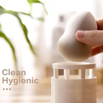 

Beauty Egg Shelf Storage Rack Puff Makeup Sponge Double-layer Portable Makeup Egg Drying ABS Rack Makeup Tool