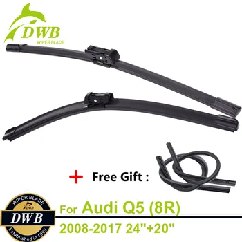 

2PCS ECO Wiper Blades for Audi Q5 (8R) 2008-2017 24"+20", Free 2Pcs Rubbers, Cost Effective Auto Accessory