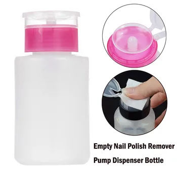

1PC Refillable Bottles Perfume Empty Cosmetic Containers Dispenser Bottle Nail Art Acetone Polish bottle X#4
