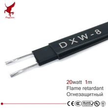 1 м 220 В огнестойкий тип нагревательный кабель W = 8 мм саморегулирующийся температура водопровод защита крыша дезаминка нагревательный кабель