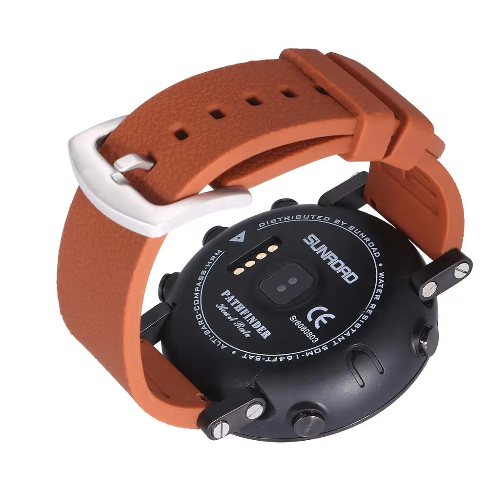 Sunroad Men's Digital Smart GPS Heart Rate Sports