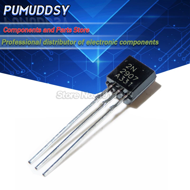 100 шт. 2N2907A 2N2907 TO-92 2907 транзистор IC | Электронные компоненты и принадлежности