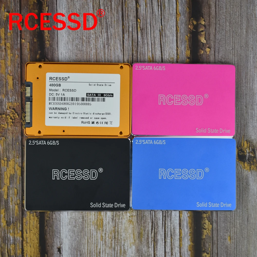 RCESSD HDD 2 5 SATA3 SSD Aluminum120GB SATA III 240GB 480GB Внутренний твердотельный накопитель для