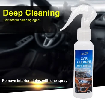 

100ML Car Interior Cleaning Agent New Multi-Functional Foam Cleaner All-Purpose Water Cleaner Car Interior Cleaning Agent