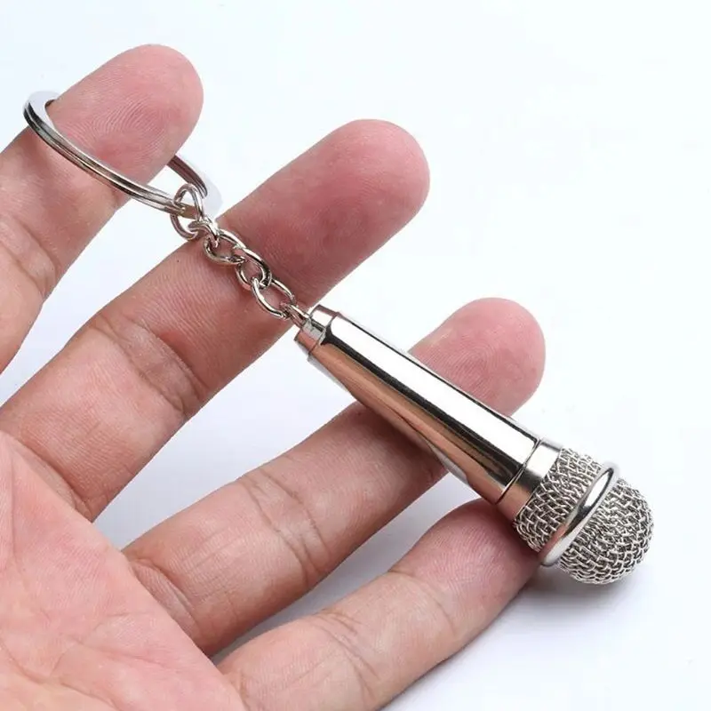 Микрофон Singer Rapper Music Lover Rock N Roll BFF Best Friends Bag брелок с подвесками для ключей