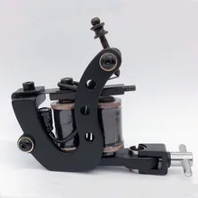 Точная чугунная татуировочная машина 10 катушек татуировки машина для Liner Shader ручная Татуировка машина