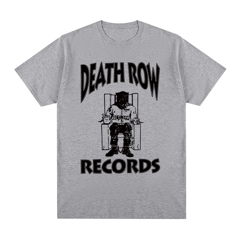 Футболка мужская летняя хлопчатобумажная с надписью Death Row | Мужская одежда
