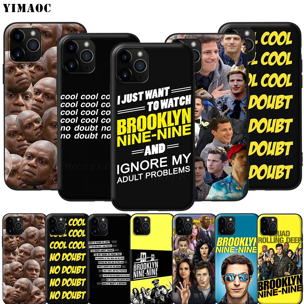 Мягкий силиконовый чехол YIMAOC Brooklyn Nine для iPhone 12 Mini 11 Pro XS Max XR X 8 7 6 6S Plus 5 5S SE|Бамперы| |