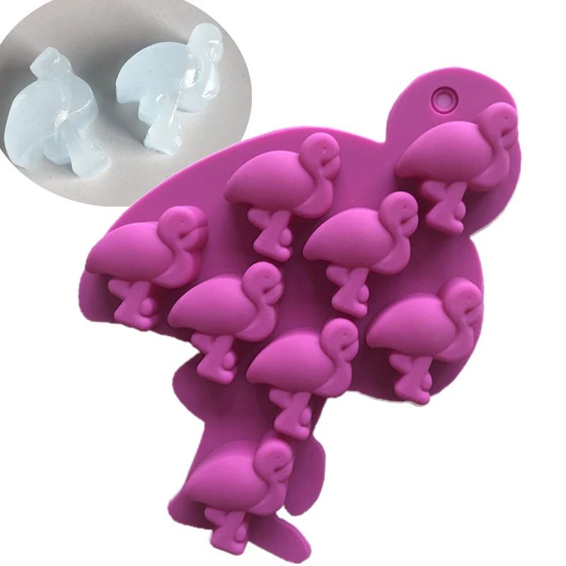 Силиконовая форма для шоколада с изображением фламинго силиконовая торта |