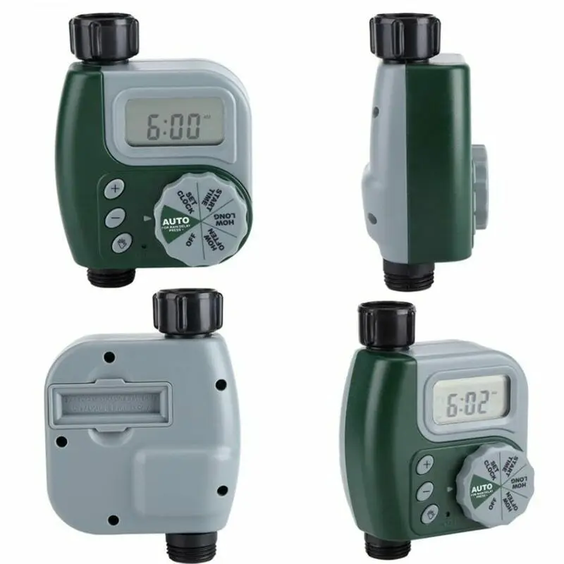 

Garden Irrigation Control Timer Outdoor Garden Irrigation Controller Solenoid Valves Timer Automatic Watering Device LB8