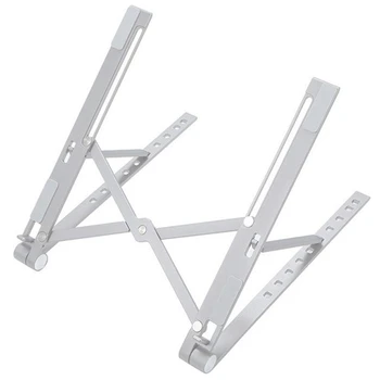 

Portable Adjustment Laptop Cooling Stand Foldable Aluminum Support Notebook Holder Desk Stand For Notebook Ipad