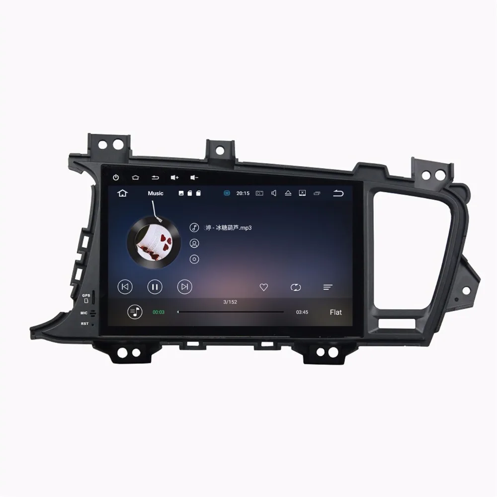 Clearance 9" Octa Core Android 9.0 Car GPS radio Navigation for Kia Optima K5 2011-2013 with 4G/Wifi, DVR, OBD 1080P 2