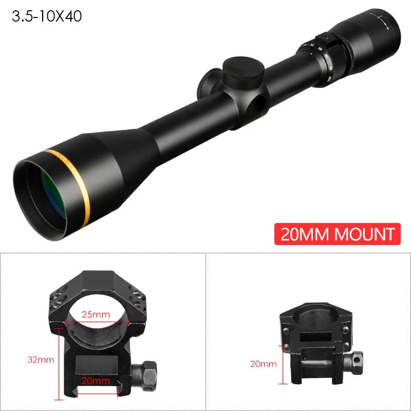 3.5-10x40 20mm