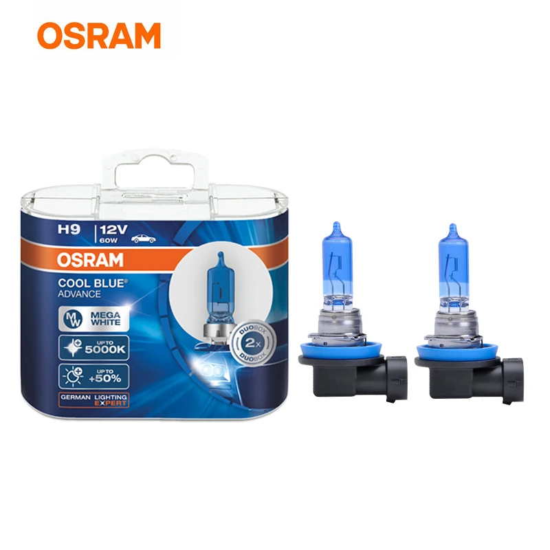 OSRAM H11 H9 55 Вт Ксеноновые Галогенные Противотуманные фары ближнего света H 11 лампы