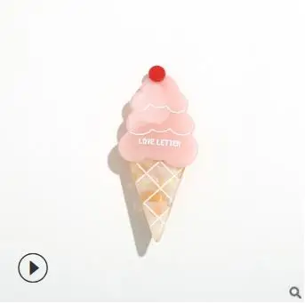 3 60 шт./лот, сделай сам, простая, мульти уксусная кислота, мороженое, заколки для волос, утка, заколка, инструменты для укладки волос, аксессуары HA1412 - Цвет: 3
