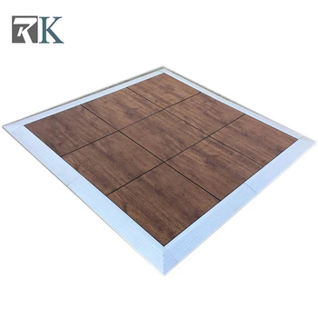 

Outdoor marquee portable dance floor pvc flooring in section for wedding event