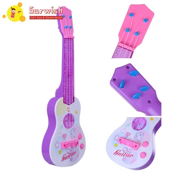 

Children 4 Strings Electronic Ukulele Musical Instrument with Light - 616B