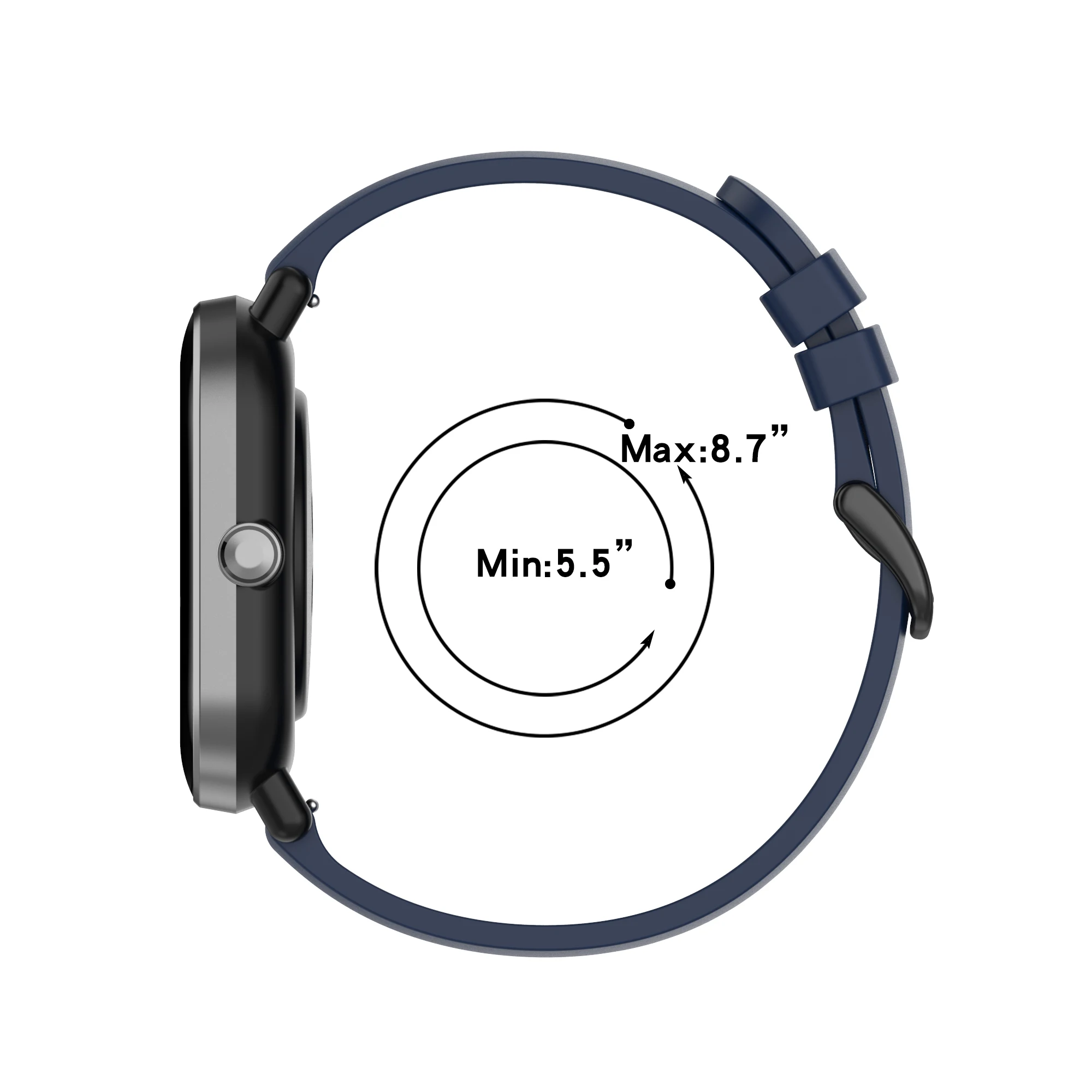 Sporty 20mm Watchband Strap - New Wristband Collection