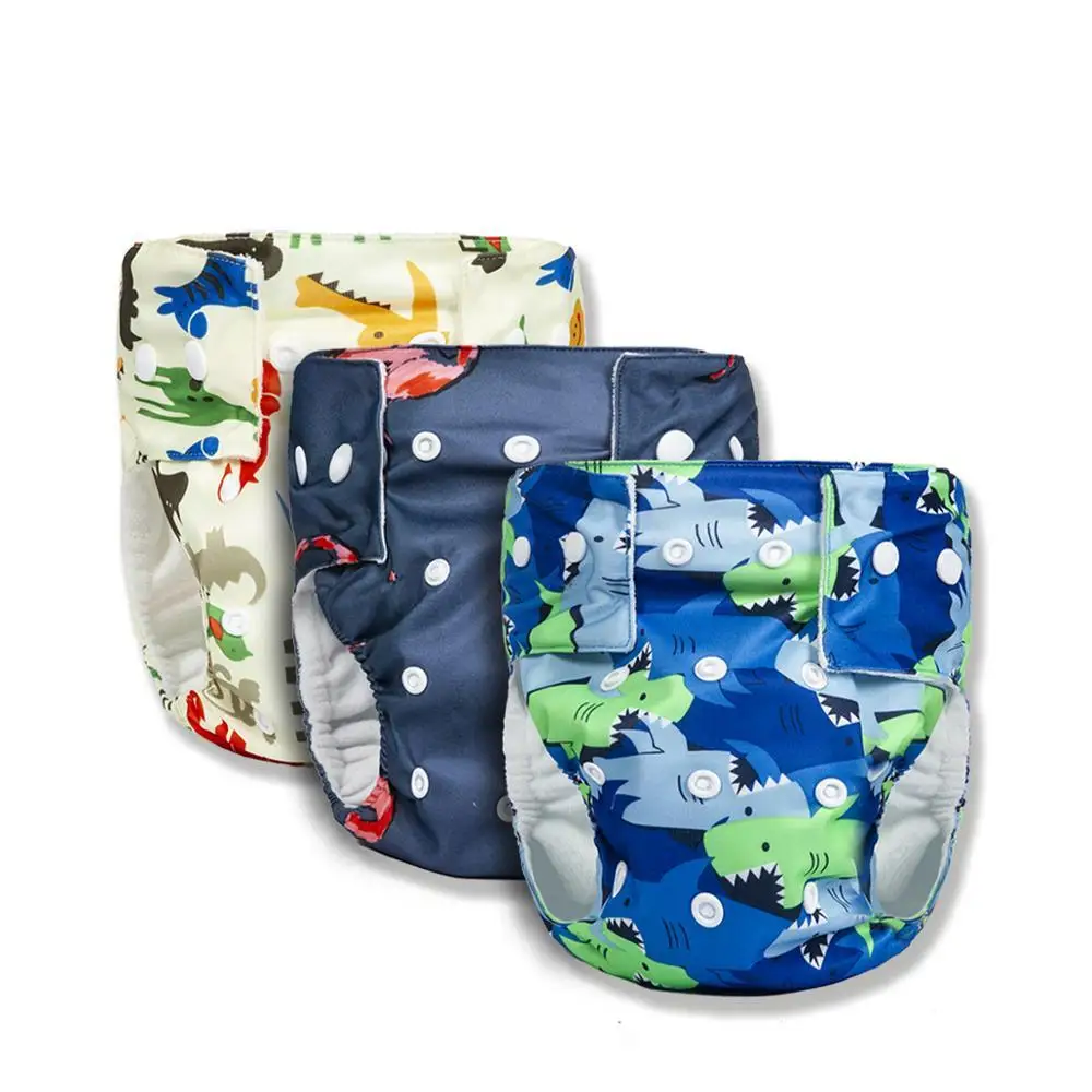 

Washable Cloth Baby Diapers Reusable Baby Nappies Waterproof Infant Ajustable Nappies Diapers Pocket Winter Summer Style