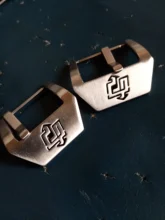 Пряжка для браслета часов, серебристая, черная, застежка для браслета часов, застежка из нержавеющей стали для ремонта браслета часов, 22 мм, 24 мм, 26 мм Пряжка для браслета часов, серебристая, черная, застежка для браслета часов, застежка из нержавеющей стали для ремонта браслета часов, 22 мм, 24 мм, 26 мм