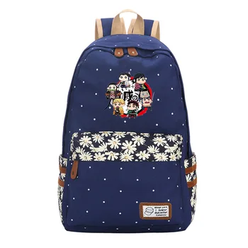 

New Product Cute Cartoon Character Crayon Shin-chan Canvas Backpack Fashion Casual Travel Camp Outdoor Shoulders Bags