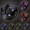 Firefighters At Work Fire Protection Rescue Modern Design Wall Clock For Control Department Fireman Silent Swept Watch Decor 5