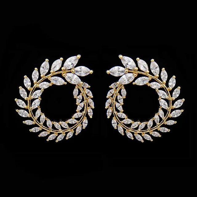 Yellow Gold Earrings