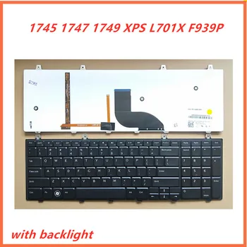 

Laptop English Keyboard For Dell STUDIO 1745 1747 1749 XPS L701X F939P Notebook Replacement layout Keyboard