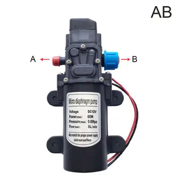 

Diaphragm Pump DC 12V 60W 5L/Min 120PSI Self Priming High Pressure Water Pump 50PB