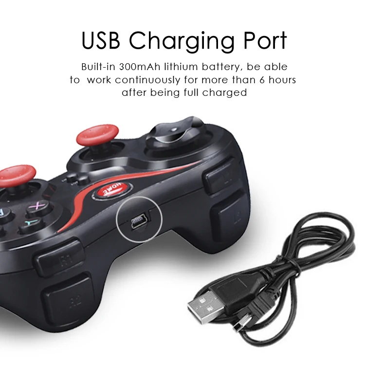 Wireless Bluetooth Game Controller For PC Mobile Phone TV BOX Computer Joystick For Tablet PC, TV Gamepad Joypad Controller