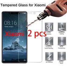 2 шт 9H Защита экрана для Xiaomi mi A2 Lite A1 4S 4C 4i 3 2 HD жесткое защитное стекло закаленное стекло для Xio mi Pocophone F1