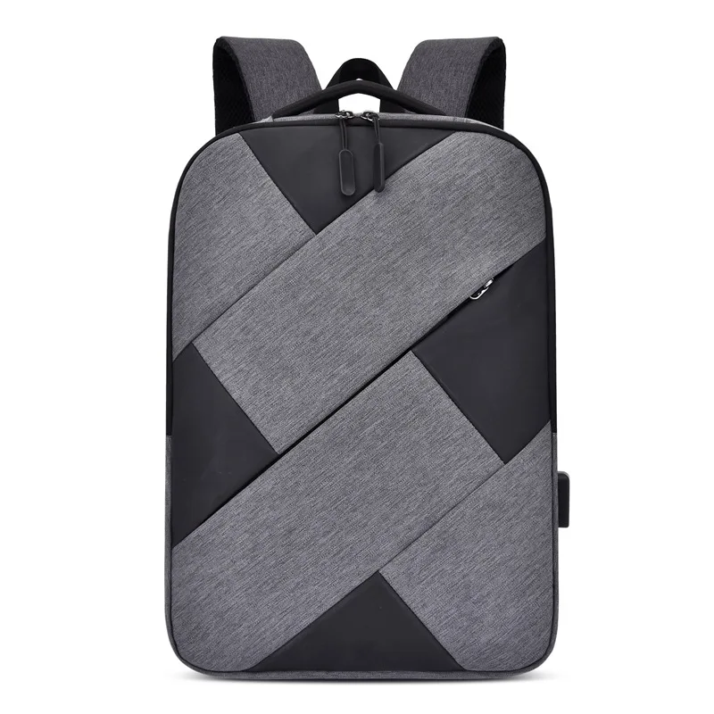 

Men's Nylon Waterproof Laptop Backpack Large Capacity Casual Travel Backpack USB Charging Backpacks for Teenagers School Bags