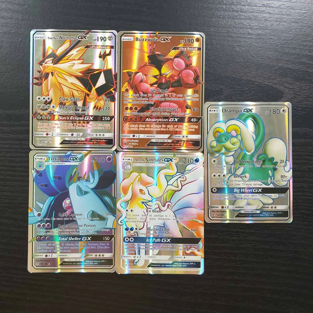 TAKARA TOMY, Покемон, 120 шт., флеш-карты, 115 GX, 5 мега, коллекция, битва, сияющая карточная игра, настольная игра, детские игрушки, подарки